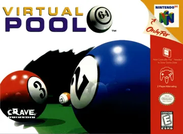 Virtual Pool 64 (USA) box cover front